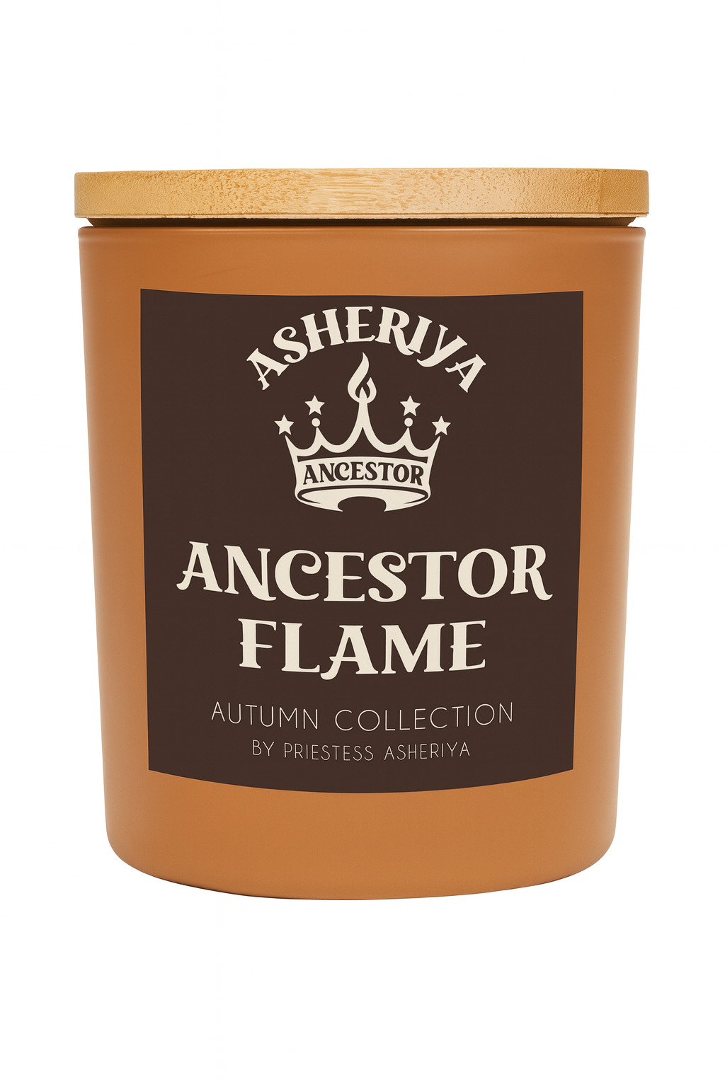 🍁 Ancestors Flame – Remembrance & Strength Candle