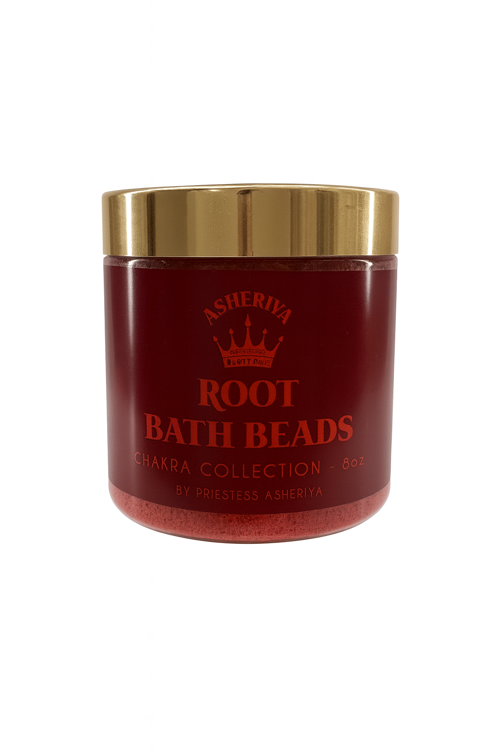 🛁 Chakra Collection – Root Bath Beads – House of Asheriya