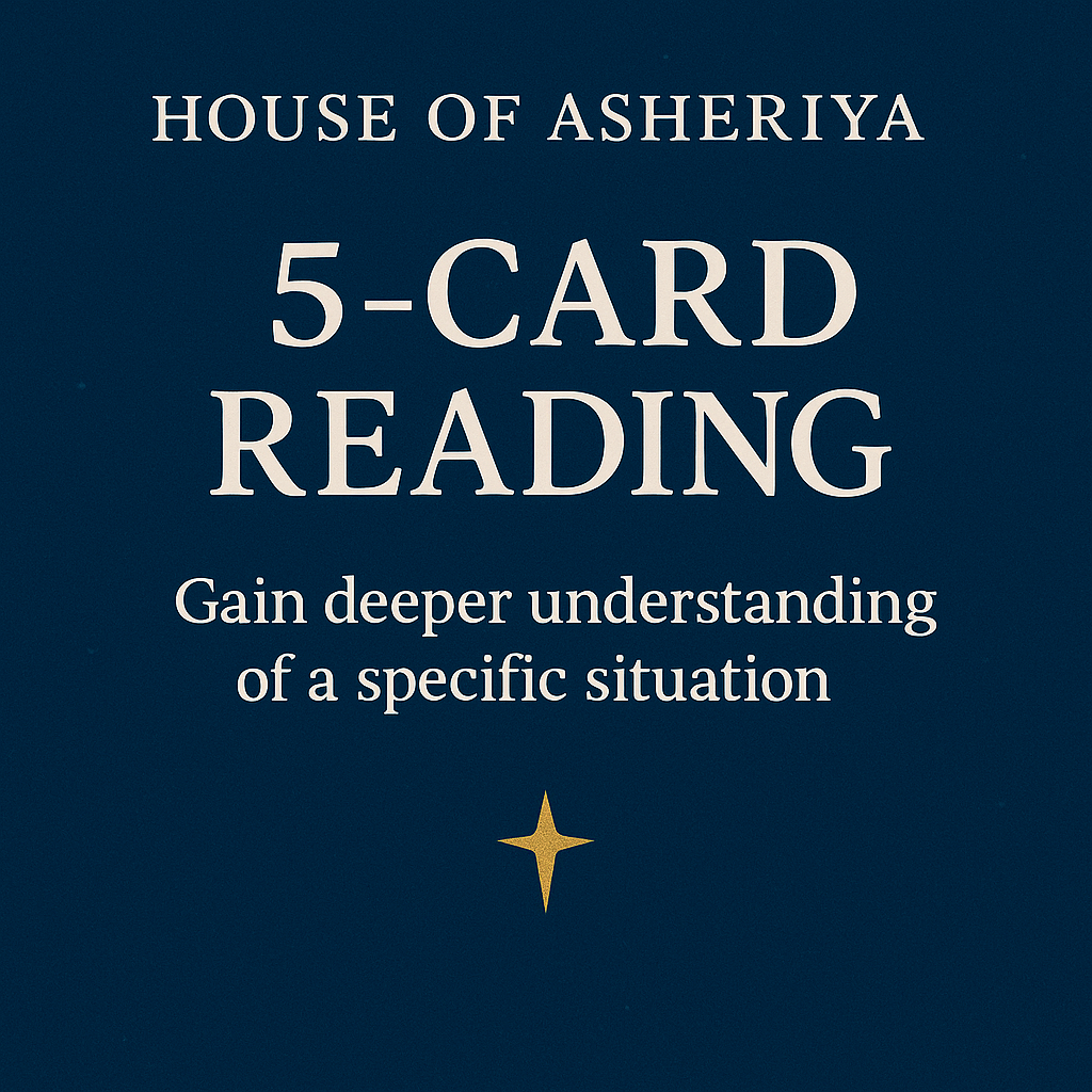 🔮 Mini Card Reading – By Priestess Asheriya