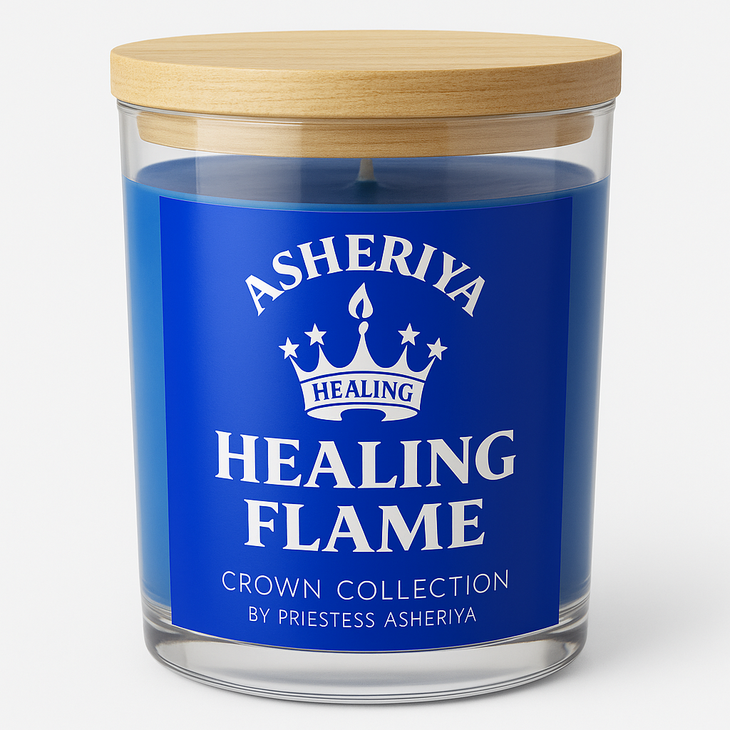 🔵 Healing Flame – Crown Collection