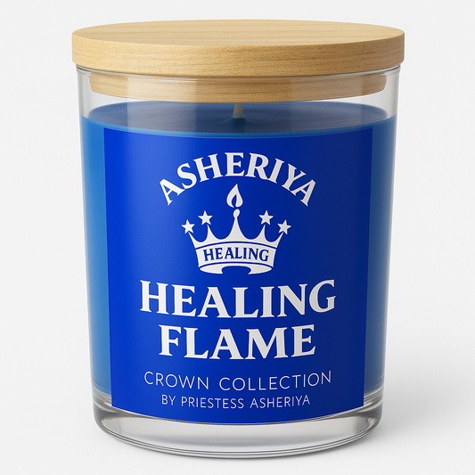 🔵 Healing Flame – Crown Collection
