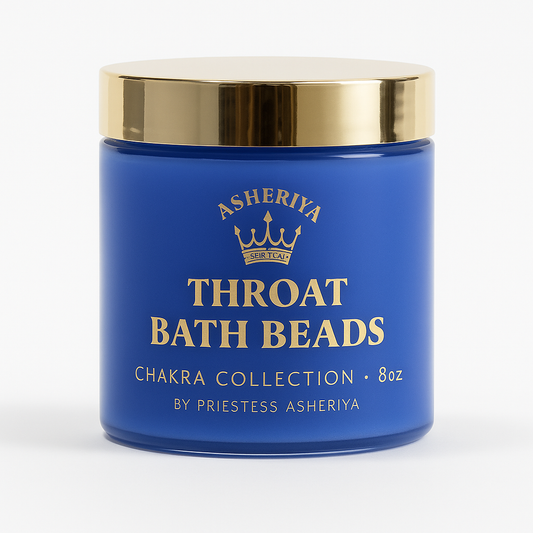 🛁 Chakra Collection – Throat Bath Beads
