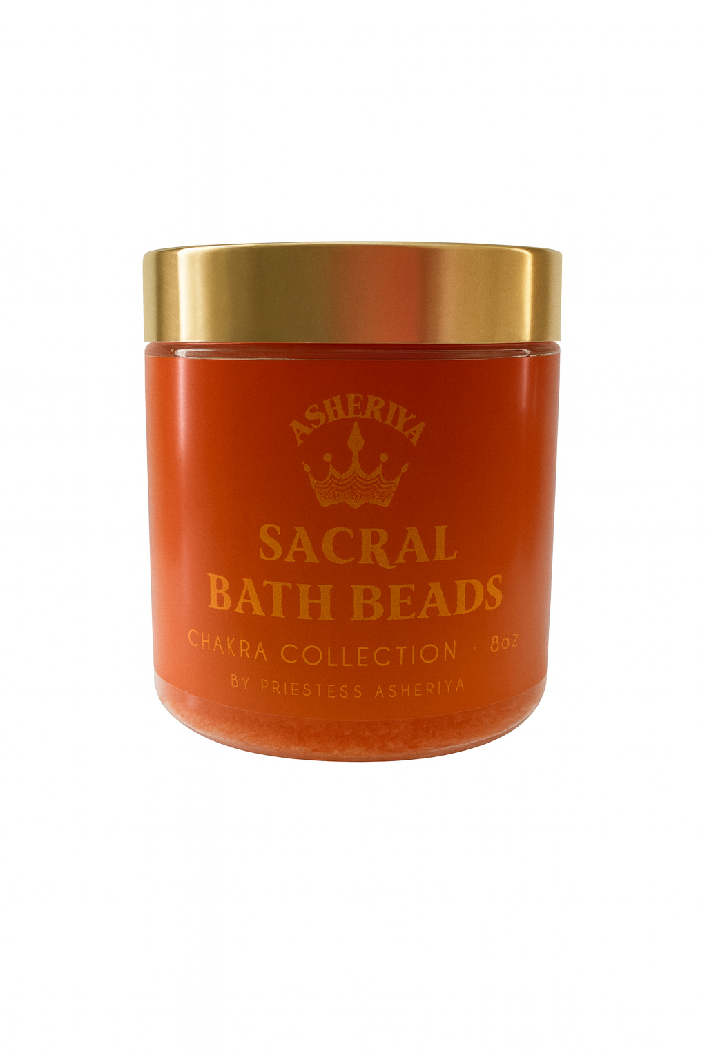 🛁 Chakra Collection – Sacral Bath Beads