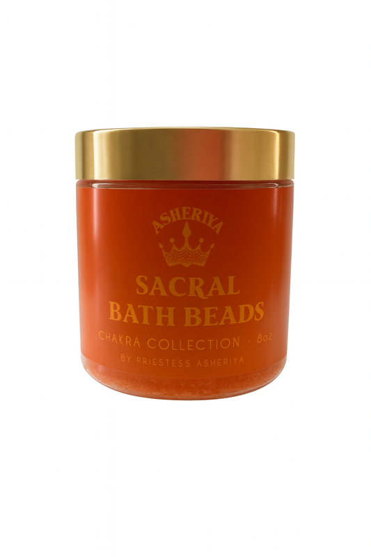 🛁 Chakra Collection – Sacral Bath Beads